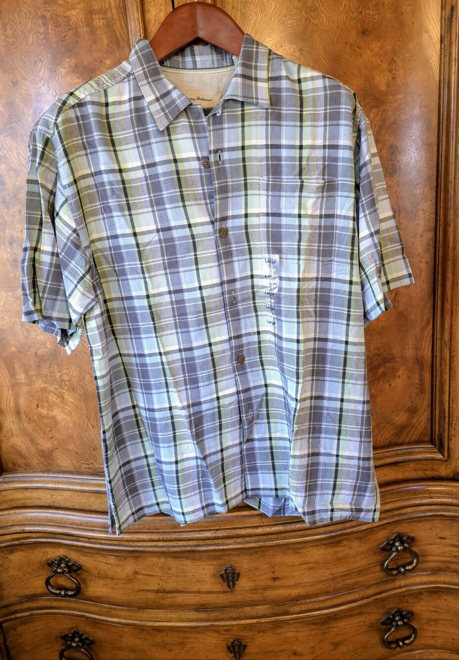 Tommy Bahama (L) Silk Camp Shirt